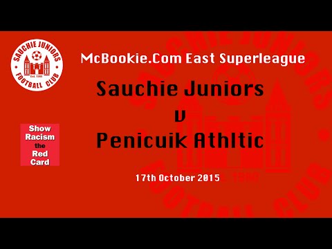 17/10/2015 Sauchie Juniors v Penicuik Athletic - Highlights