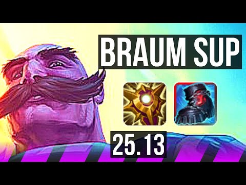 BRAUM & Corki vs SHEN & Sivir (SUP) | KR Diamond | 25.13