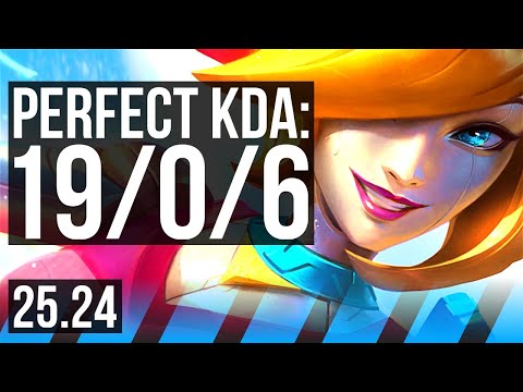 ORIANNA vs SYNDRA (MID) | Perfect KDA: 19/0/6 | EUW Master | 25.24
