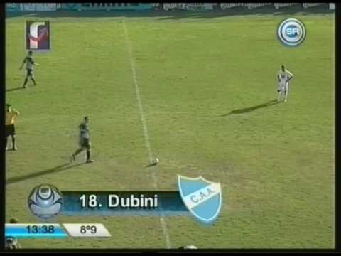 Golazo de Matías Dubini- Fecha 6, Primera C-2009/10