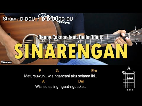 Sinarengan – Denny Caknan feat. Bella Bonita | Tutorial Chord Gitar Mudah dan Lirik