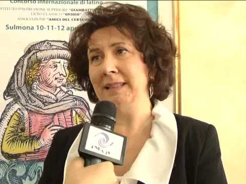 ONDA TG 02.04.2014 - PRESENTAZIONE 15 CERTAMEN OVIDIANUM SULMONENSE