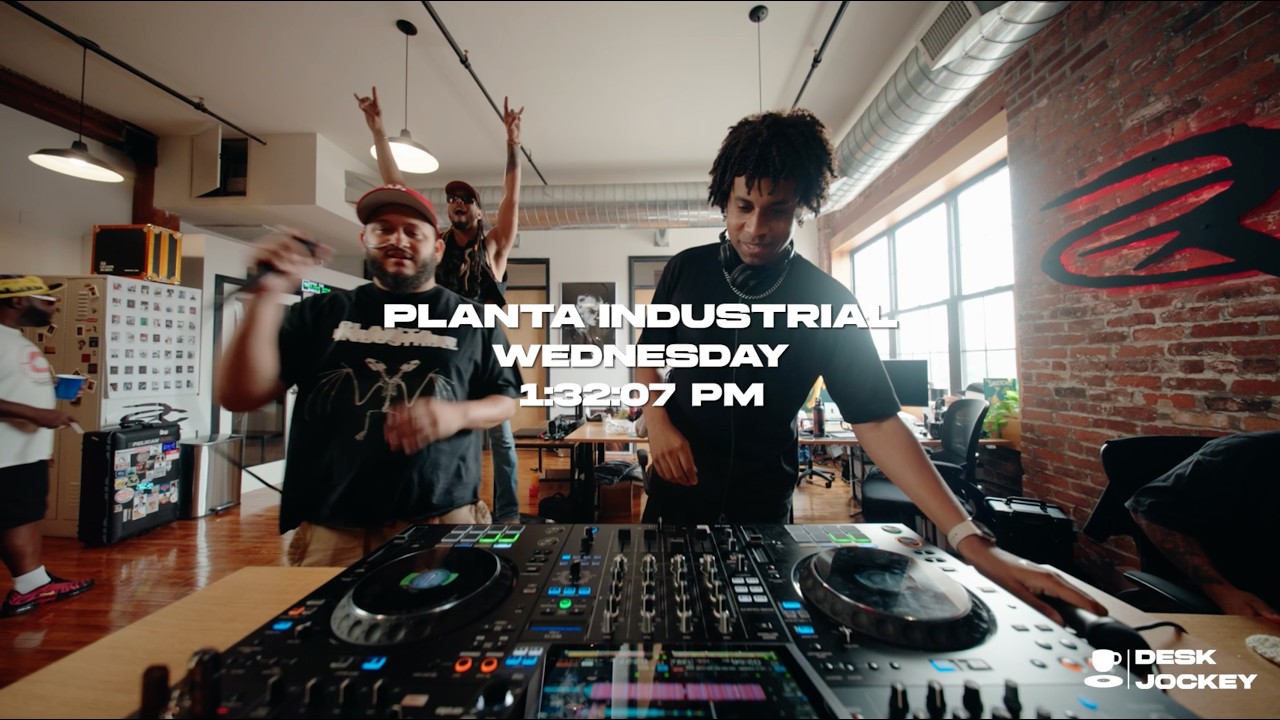 Desk Jockey | Planta Industrial (Office DJ Set in NYC)