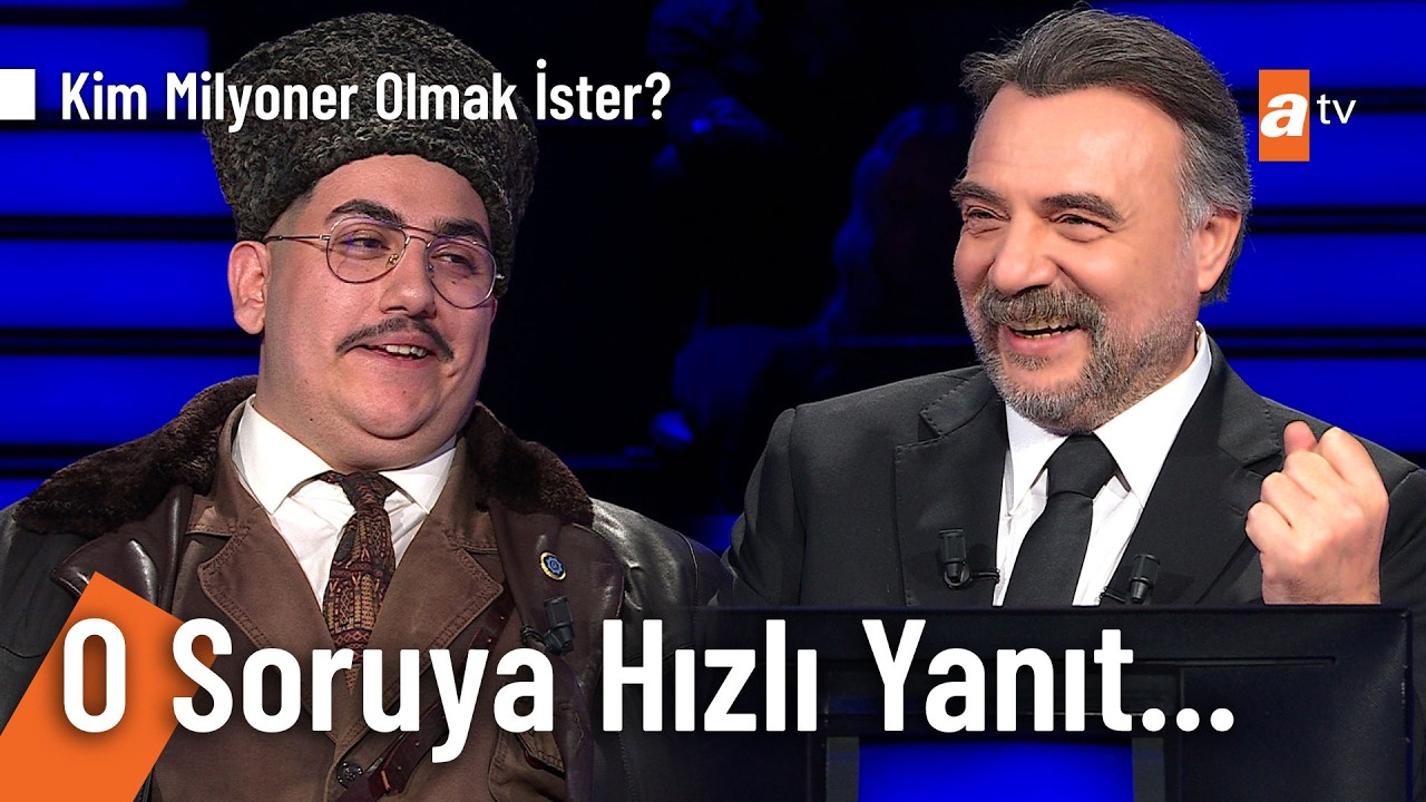 Alparslan Turan 300 bin TL değerindeki soruya hızlı yanıt verdi - Kim Milyoner Olmak İster?