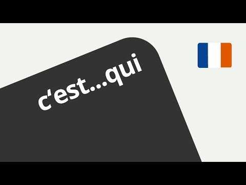 Hervorheben im Französischen: c'est...qui oder c'est...que | Französisch | Grammatik