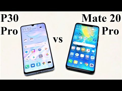 Huawei P30 Pro vs Huawei Mate 20 Pro - What's the Difference?