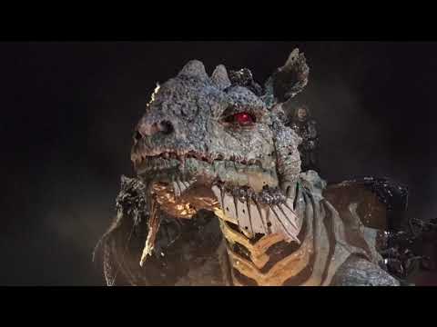 Le Dragon de Calais est entré dans la Ville