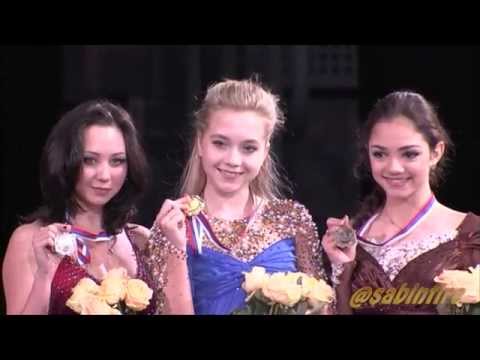 2015 Russian Nationals - Ladies medal ceremony HD