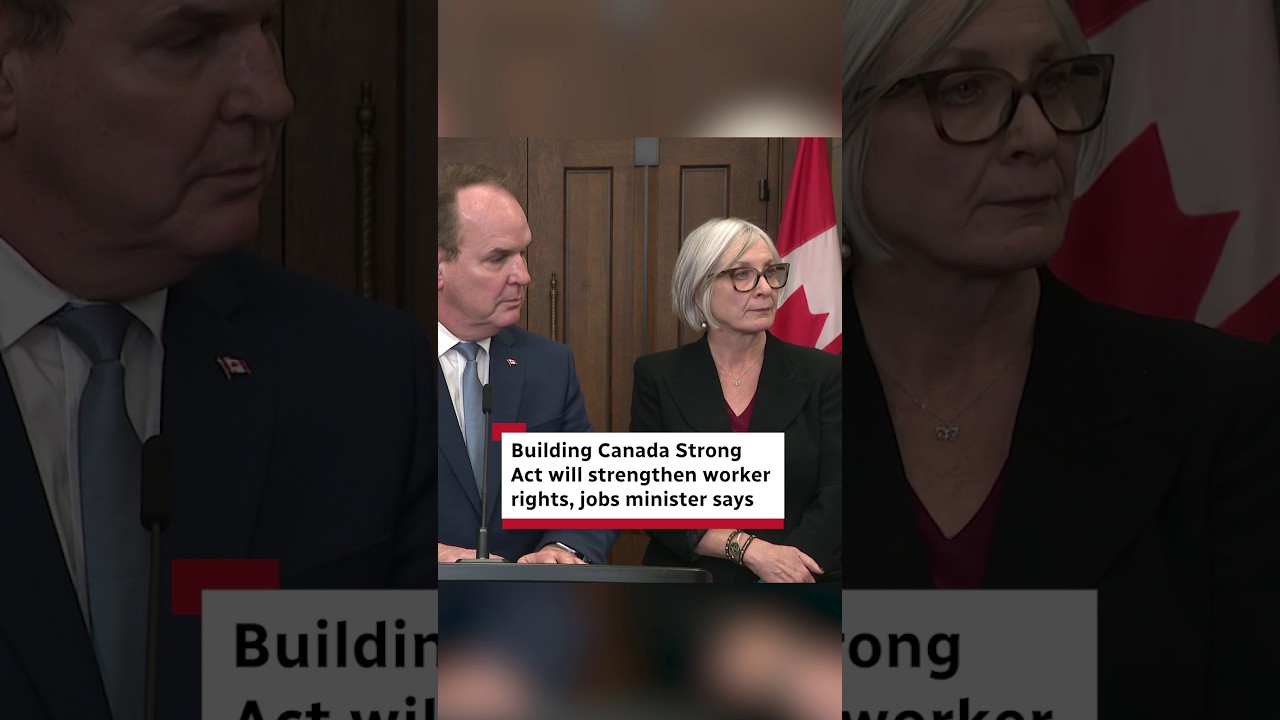 Video: Hajdu says Building Canada Strong Act adds guardrails to section 107, not weakens strike rights