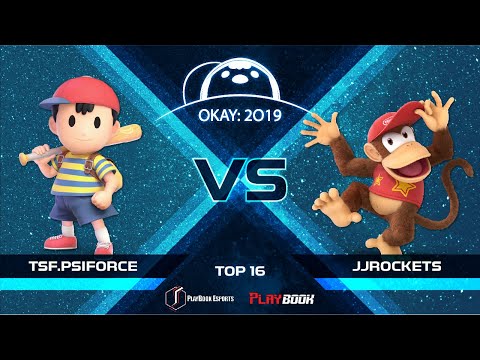 [ Okay: 2019 ] Smash Ultimate Top 16 TSF|PsiForce Vs JJRockets