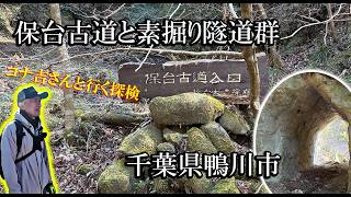 【千葉の秘境】保台古道の素掘りトンネル群【鴨川市 B級スポット実況】
