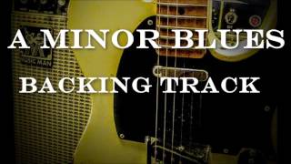 A minor Blues Backing Track - B B King style track