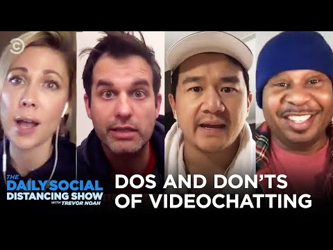 視頻哈拉的注意事項 | 每日社交距離秀 (Dos & Don’ts of Video Chatting | The Daily Social Distancing Show)