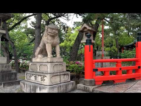 水辺の史跡碑～住吉大社／反橋（太鼓橋）～