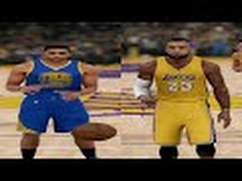 (03-21-2016) NBA 2K16 PS4 Lakers MyGM Ep.8 - October 2016 vs Spurs Ep.8 - October 2016 vs Spurs