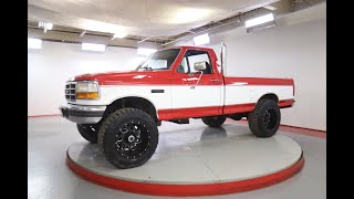 Video Thumbnail for 1995 Ford F250 4x4 Regular Cab