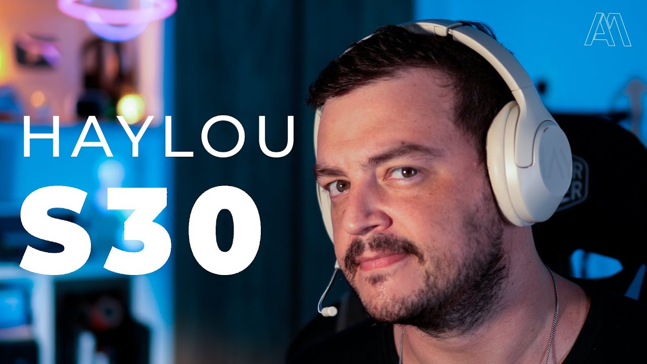 HAYLOU S30 | HEADPHONE CUSTO BENEFÍCIO COM ANC E 80HR DE BATERIA