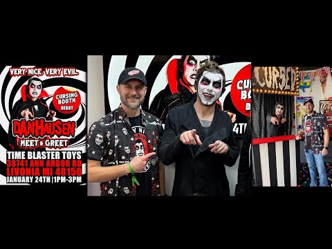 Danhausen Meet and Greet Experience at Time Blaster Toys