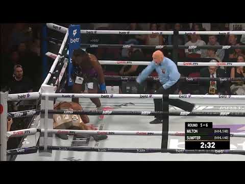 Milton KNOCKS OUT Sumpter JAKE PAUL VS ANDERSON SILVA