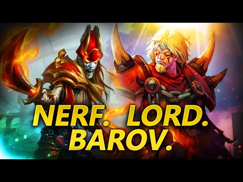 Nerf Lord Barov!!! | Hearthstone Battlegrounds Gameplay | Patch 22.2 | bofur_hs