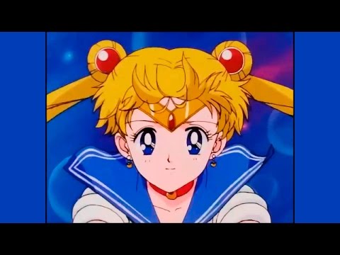 Sailor Moon R - 2ª Transformacion - Moon Crystal Power, Make Up - Guerrero Luna - Transformation