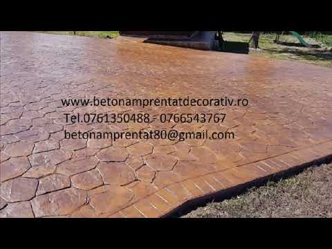 Beton Amprentat Paltin - Sibiu Tel.0761350488 -0766543767