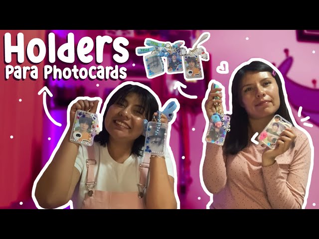 Vídeo relacionado con 2 Piezas Transparente Porta Photocard KPOP con Cordón de Resorte y Llavero