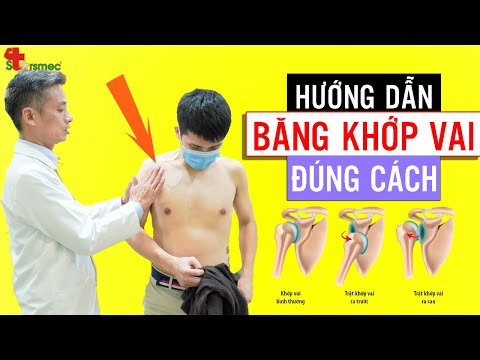 BĂNG KHỚP VAI SAU CHẤN THƯƠNG - Hướng dẫn thực hiện đúng cách