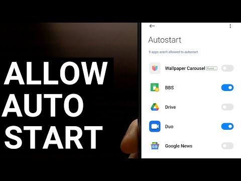 MIUI 101 | How to Allow an App to Autostart on Boot