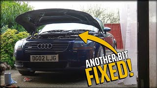Thermostat and Temperature Sensor Changed on the Audi TT!