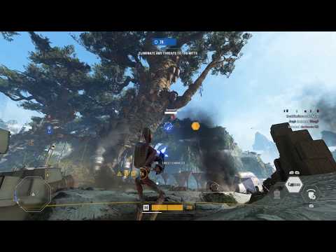 FULL FORCE ATTACK ON KASHYYYK - Star Wars battlefront 2