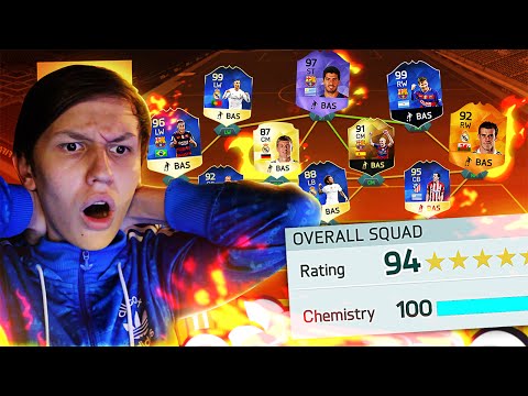 194 RATED FUT DRAFT!!! OMG IMPOSSIBLE WORLD RECORD ATTEMPT!! - (FIFA 16 FUT Draft)