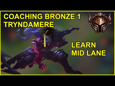 Grandmasters Mid Trynd coaching Bronze 1 Tryndamere   on HOW TO MID