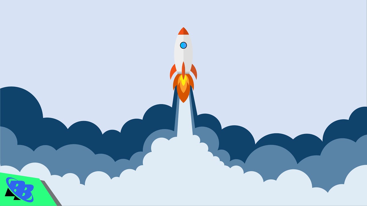 Space Shuttle Launch Vector art design in Inkscape | Inkscape Tutorial