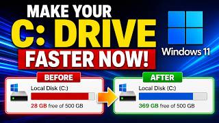 How to Clean C Drive in Windows 11 (Boost PC Performance)