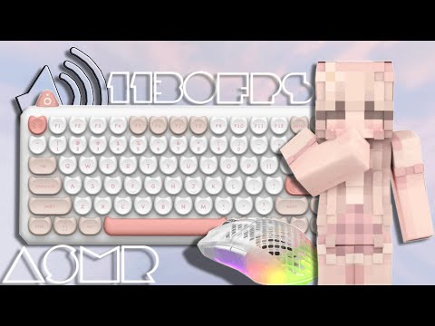 ASMR Bedwars with Relaxing Keyboard and Mouse Sounds