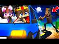 Ein MONSTER Jagt Uns NACHTS Auf Einem Ausflug In Minecraft