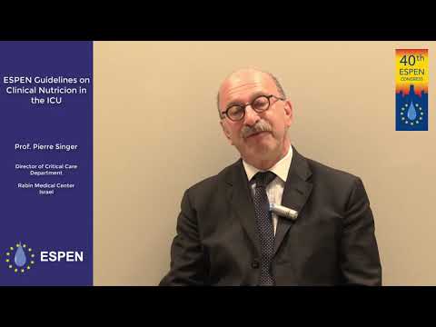 Pierre Singer. ESPEN Guidelines on Clinical Nutricion in the ICU