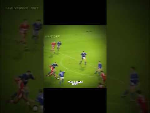 John Barnes then was unstoppable! #football #shorts