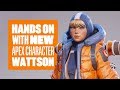 We got hands on with new Apex Legends character Wattson
