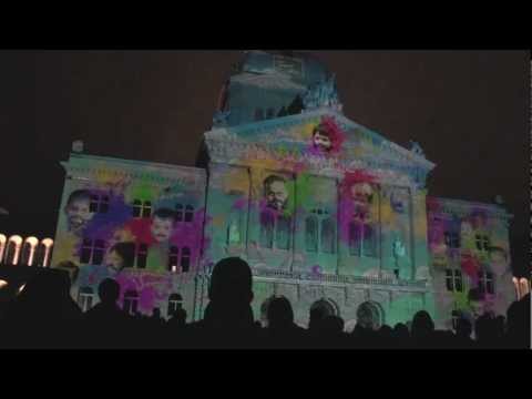 Rendez-Vous Bundesplatz Lichtshow 2012