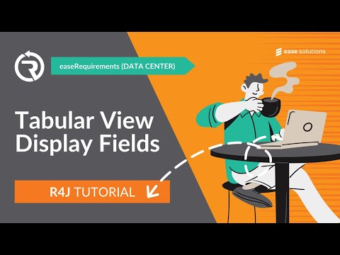 R4J Tutorial - Tabular View Display Fields