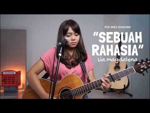 SEBUAH RAHASIA - PEE WEE GASKINS ( LIVE  COVER BY LIA MAGDALENA )