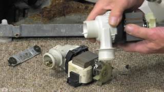 Washer Repair: Replacing the Pump and Motor (Frigidaire Part #131268401)