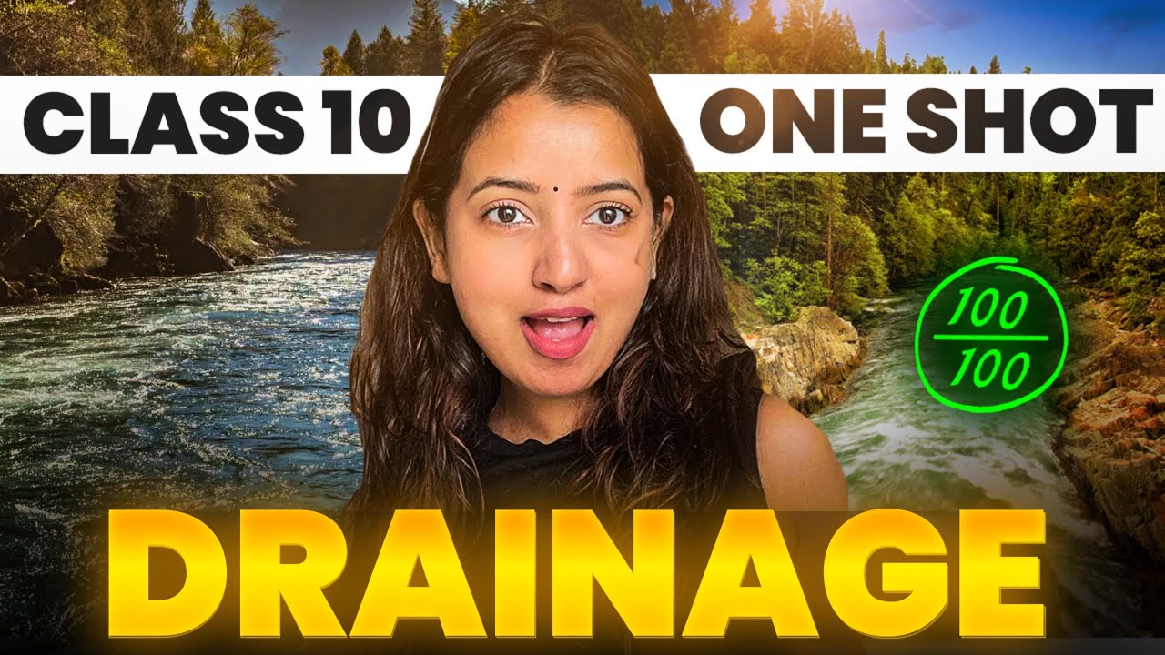 Class 9 Geography Drainage Full Chapter | CBSE Class 9 Social Science | Shubham Pathak #sst #exam