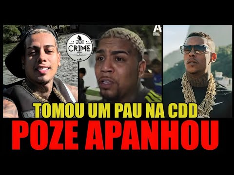 MC Poze was confronted in Cidade de Deus, feud with Borges and Dafuria.