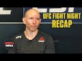 Josh Emmett talks fight of the night vs. Shane Burgos at UFC Vegas 3 | ESPN MMA