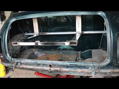 How to make a rotisserie jig - Classic Mini - Rear section - Part 2