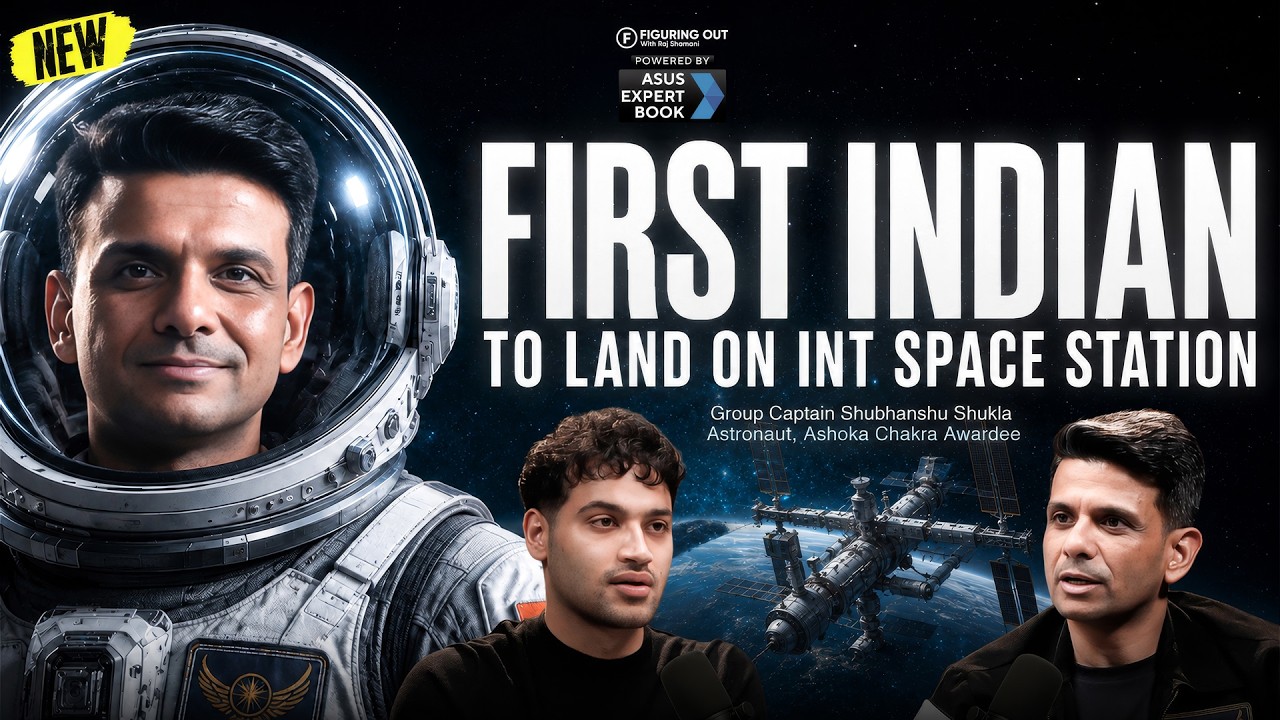 India’s First Astronaut On ISS: Space Secrets & Future Of India | Shubhanshu | FO536 Raj Shamani