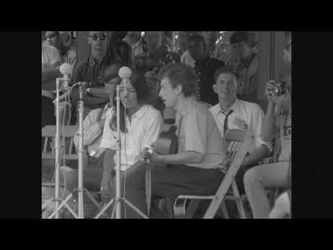 Bob Dylan & Joan Baez - With God On Our Side (Live At Newport Folk Festival - 1963) - 4K Restoration